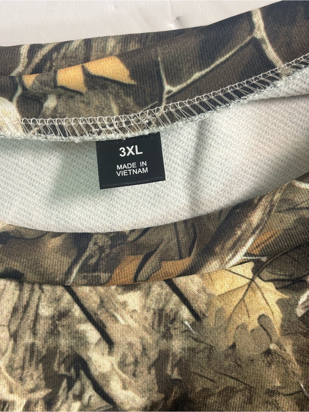 Long sleeve Camo Crewneck Sweater - Brown/Green - Picture 6 of 6